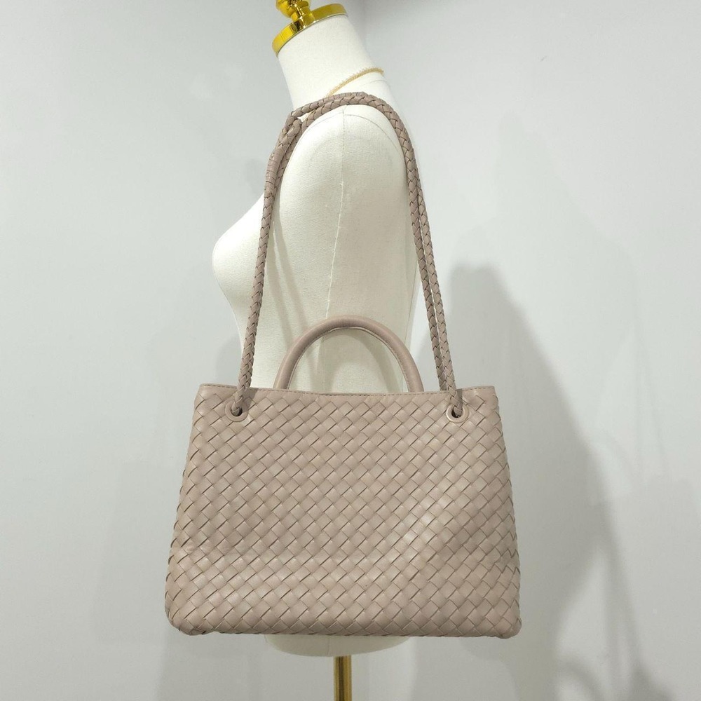 Quince Italian Leather Handwoven Satchel